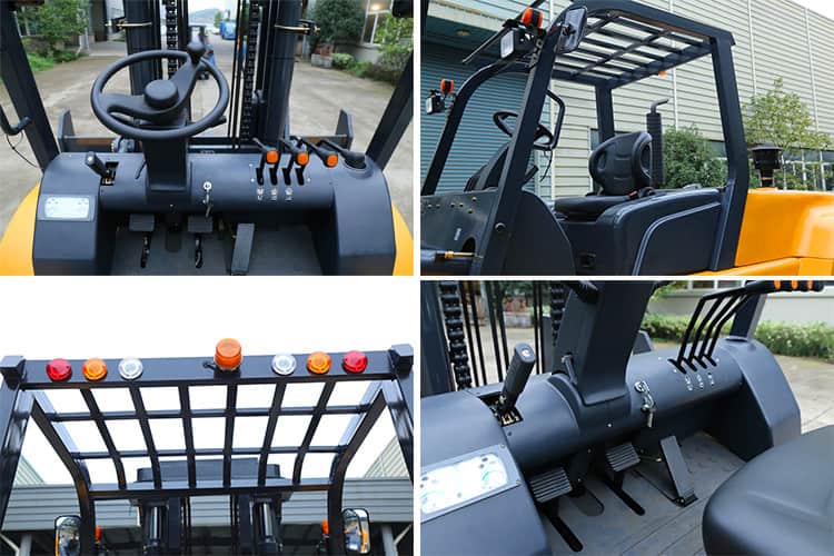 XCMG Official 5 Ton Diesel Forklifts FD50T China Warehouse Forklift For Sale